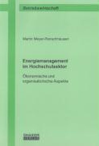 Energiemanagement im Hochschulsektor