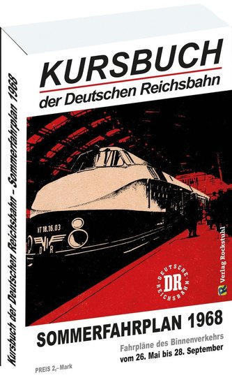Kursbuch der Deutschen Reichsbahn Sommerfahrplan 1968