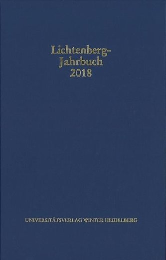 Lichtenberg-Jahrbuch 2018