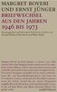 Briefwechsel aus den Jahren 1946 bis 1973