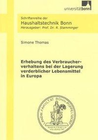 Erhebung des Verbraucherverhaltens bei der Lagerung verderblicher Lebensmittel in Europa