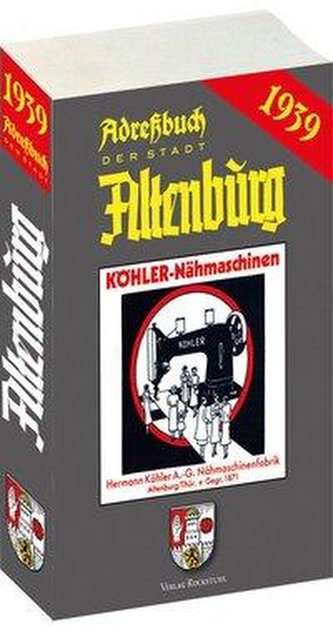Adressbuch der Stadt Altenburg 1939