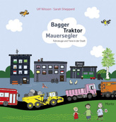 Bagger Traktor Mauersegler