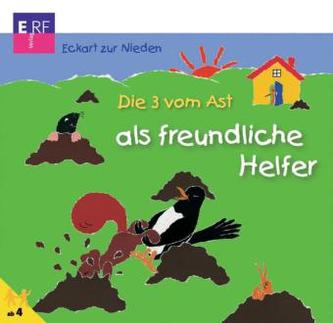 Die 3 vom Ast als freundliche Helfer, 1 Audio-CD