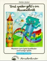 Und weiter geht's im Sauseschritt