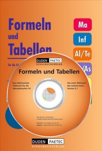 Das elektronische Tafelwerk, m. CD-ROM
