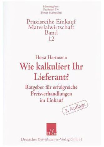 Wie kalkuliert Ihr Lieferant?