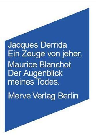 Ein Zeuge von jeher. Der Augenblick meines Todes