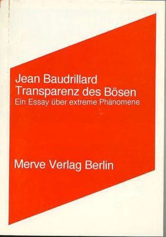 Transparenz des Bösen