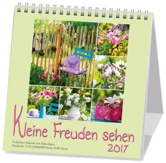 Kleine Freuden sehen, Postkartenkalender 2017