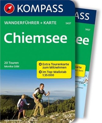 Kompass Wanderführer Chiemsee, m. Karte