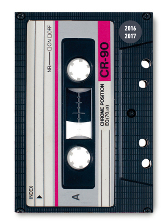 Collegetimer A5 day by day Tape 2016/2017