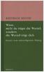Wisse, nicht du trägst die Wurzel, sonden die Wurzel trägt dich