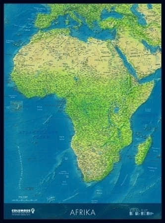 Afrika, Planokarte