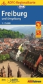 ADFC-Regionalkarte Freiburg und Umgebung 1:75.000, reiß- und wetterfest, GPS-Tracks Download