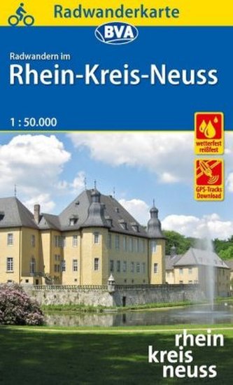 BVA Radwanderkarte Radwandern im Rhein-Kreis Neuss