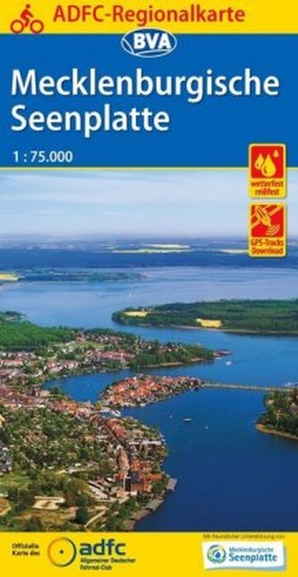ADFC Regionalkarte Mecklenburgische Seenplatte