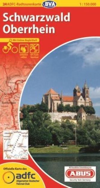 ADFC-Radtourenkarte Schwarzwald, Oberrhein