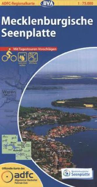 ADFC Regionalkarte Mecklenburgische Seenplatte