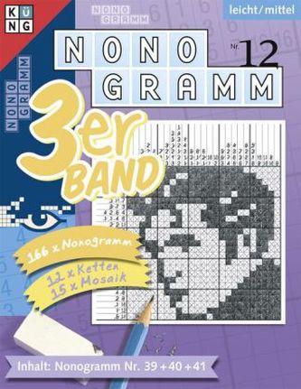 Nonogramm 3er-Band. Nr.12