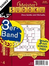 Meister Sudoku 3er-Band. Bd.4