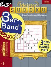 Meister Sudoku 3er-Band. Nr.1