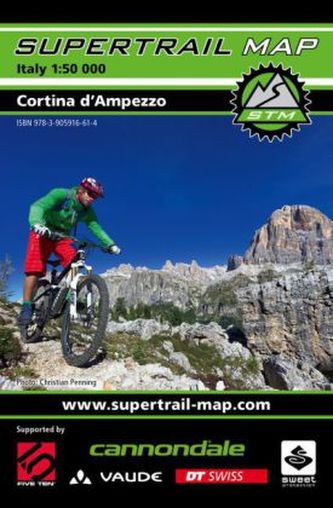 Supertrail Map Cortina d'Ampezzo