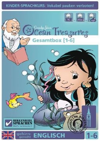 Grandpa Jake's Ocean Treasures, Gesamtbox, 6 CD-ROMs