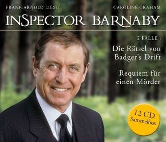 Inspector Barnaby - Die Rätsel von Badger's Drift und Requiem für einen Mörder (Sammelbox), 12 Audio-CDs