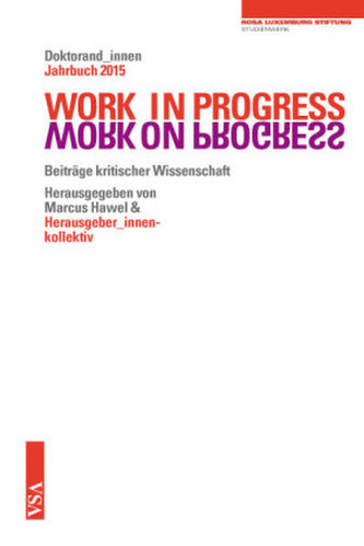 Work in Progress. Work on Progress