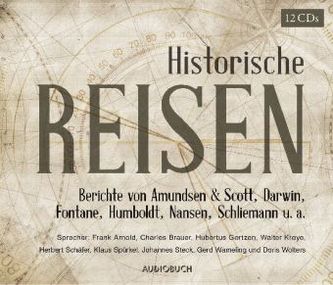 Historische Reisen, 12 Audio-CDs