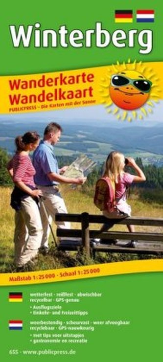 PublicPress Wanderkarte Winterberg. PublicPress wandelkaart Winterberg