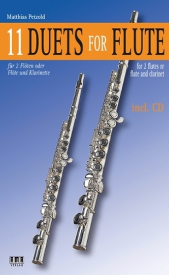 11 Duets for Flute, m. Audio-CD