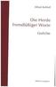 Die Herde fremdfüßiger Worte