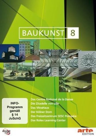 Das Cente National de la Danse, Die Zitadelle von Lille, Das VitraHaus, Der Kölner Dom, Das Kultur- und Freizeitzentrum SESC Pom Das Cente National de la Danse, Die Zitadelle von Lille, Das VitraHaus, Der Kölner Dom, Das Kultur- und Freizeitzentrum SESC Pom