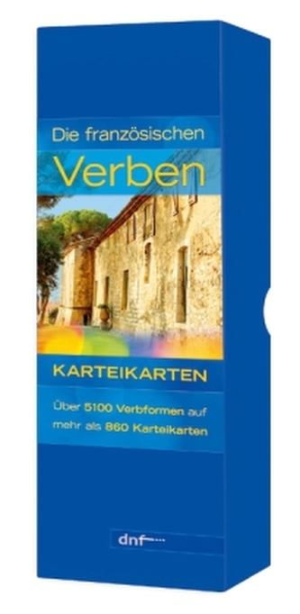 Die französischen Verben, Karteikarten
