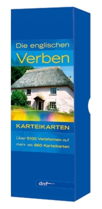 Die englischen Verben, Karteikarten