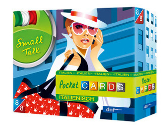 Pocket-CARDS Small talk, Italienisch, Karteikarten