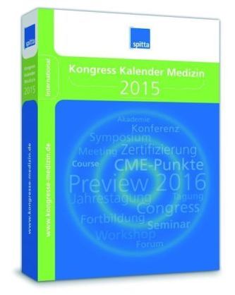 Kongress Kalender Medizin 2015