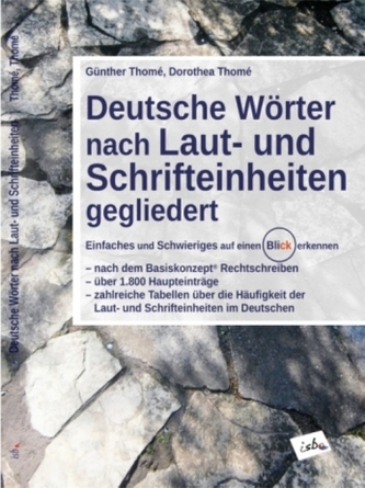 Deutsche Wörter nach Laut- und Schrifteinheiten gegliedert