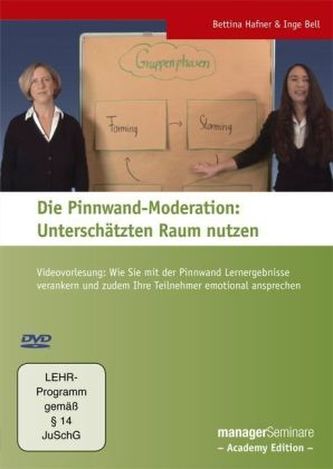 Die Pinnwand-Moderation: Unterschätzten Raum nutzen, DVD
