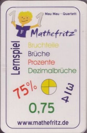 Mathefritz Lernspiel (Kartenspiel)