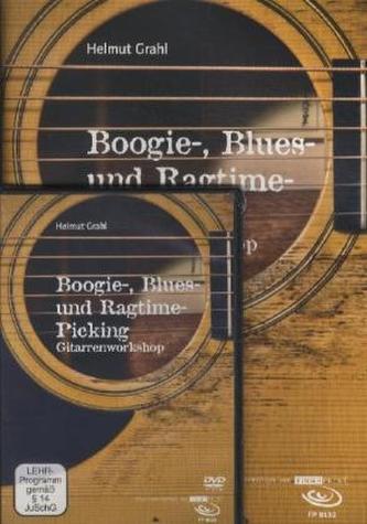 Boogie-, Blues- und Ragtime-Picking, m. DVD