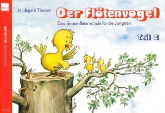 Der Flötenvogel, für Sopran-Blockflöte. Tl.2