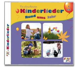 Die allerschönsten Kinderlieder rund ums Jahr, 2 Audio-CDs