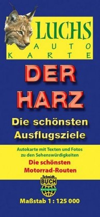 Der Harz, Autokarte