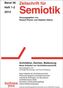 Architektur, Zeichen, Bedeutung. Neue Arbeiten zur Architketursemiotik