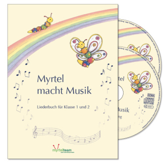 Myrtel macht Musik, Liederbuch und 2 Audio-CDs