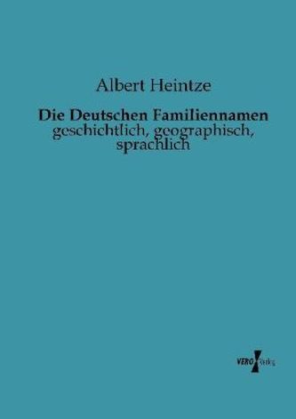 Die Deutschen Familiennamen