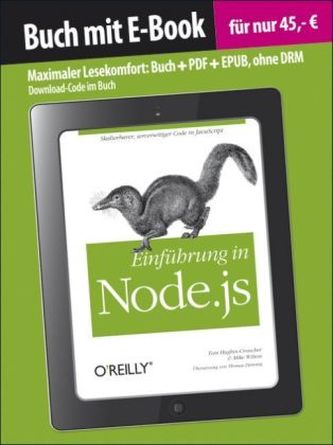 Einführung in Node.js (Buch mit E-Book)
